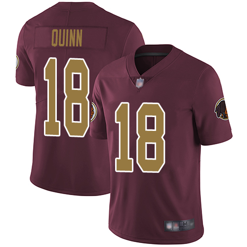 Washington Redskins Limited Burgundy Red Men Trey Quinn Alternate Jersey NFL Football #18 80th